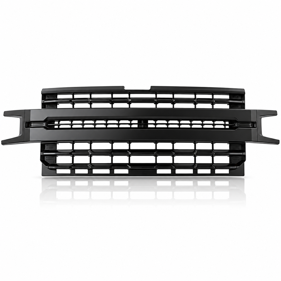 2019-2022 CHEVROLET SILVERADO 1500 PICKUP FRONT GRILLE BLACK-GM1200795S