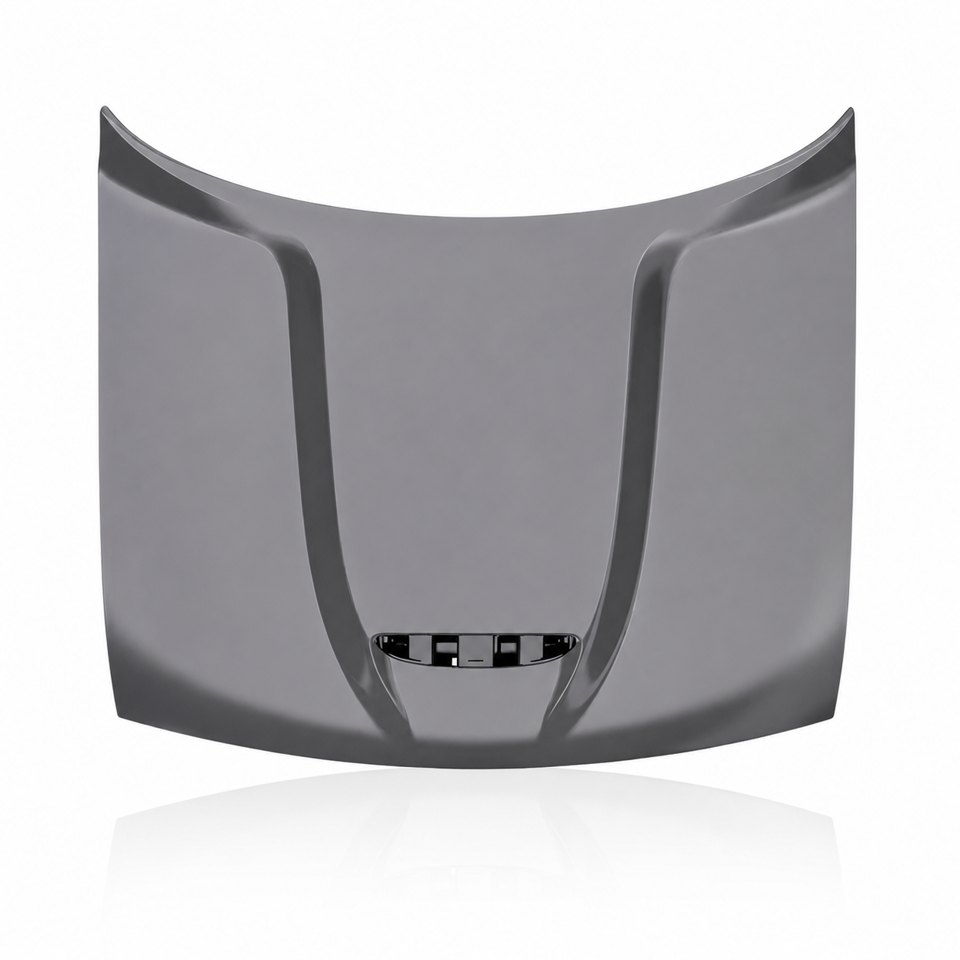 2015-2023 DODGE CHALLENGER HOOD ALUMINUM SRT STYLE WITH SINGLE SCOOP-CH1230331S