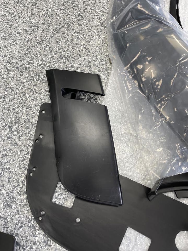 2015-2023 DODGE CHALLENGER WIDE BODY KIT FRONT LIP AND FENDER FLARS COMPLET SET - Image 4