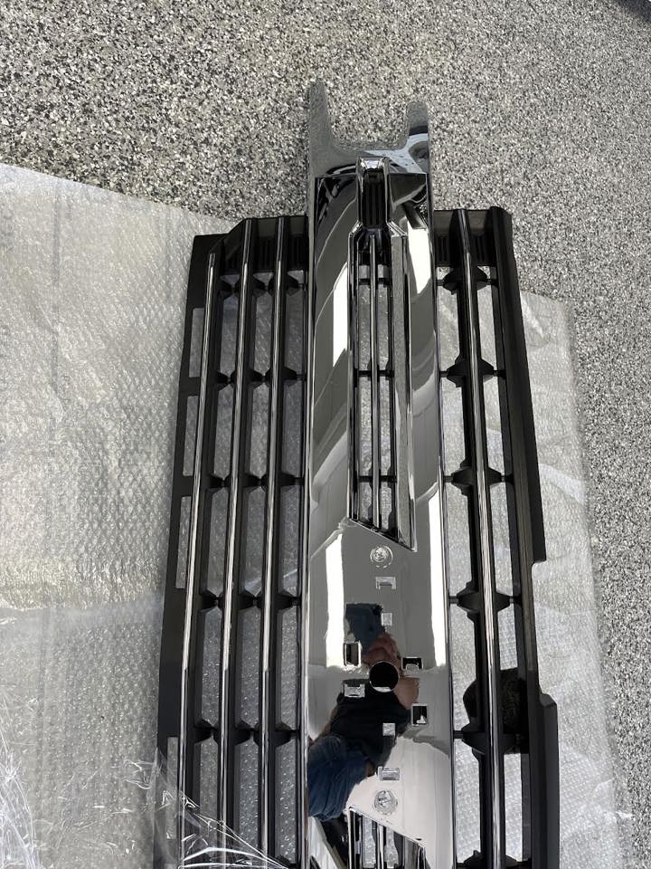 2019-2022 CHEVROLET SILVERADO 1500 PICKUP FRONT GRILLE CHROME-GM1200796S - Image 9