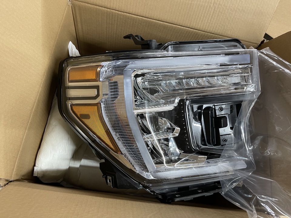2019-2021 GMC SIERRA 1500 PICKUP PASSENGER SIDE HEADLIGHT-GM2503496S - Image 5