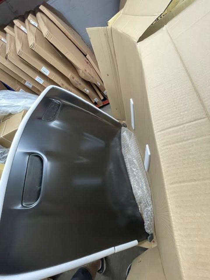 2015-2023 DODGE CHALLENGER HOOD ALUMINUM HELLCAT STYLE WITH DUAL SCOOPS-CH1230347S - Image 5