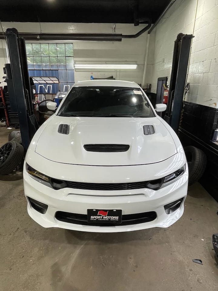 2015-2023 DODGE CHARGER HOOD ALUMINUM WITH 3 SCOOPS SRT HELLCAT REDEYE STYLE-CH1230336SS - Image 10