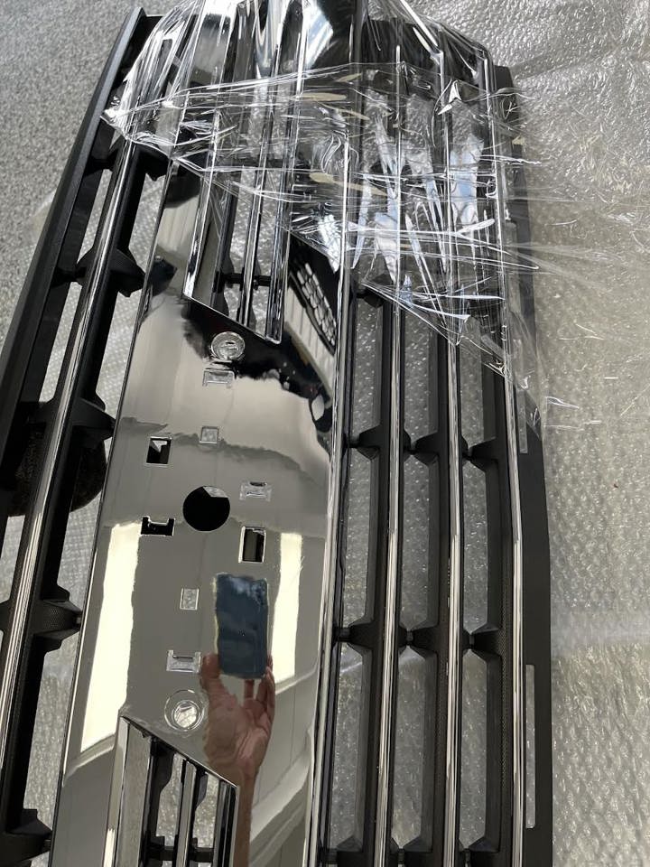 2019-2022 CHEVROLET SILVERADO 1500 PICKUP FRONT GRILLE CHROME-GM1200796S - Image 7