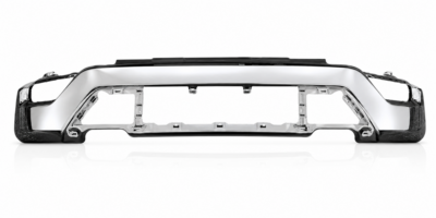 2021-2023 FORD F150 PICKUP FRONT BUMPER STEEL CHROME-FO1002463S