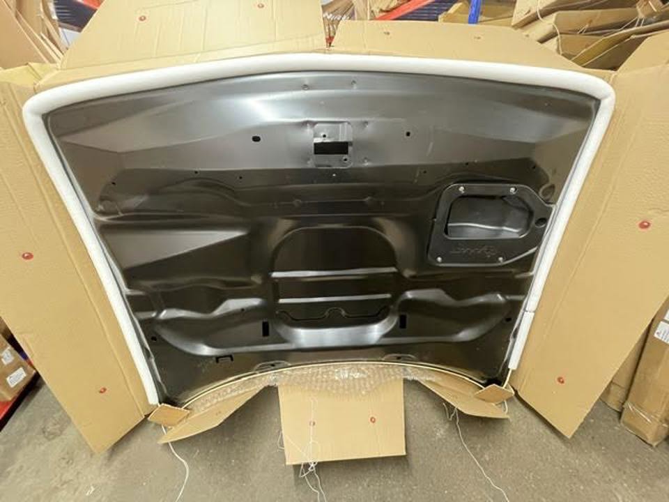 2015-2023 DODGE CHALLENGER HOOD ALUMINUM HELLCAT STYLE WITH DUAL SCOOPS-CH1230347S - Image 2