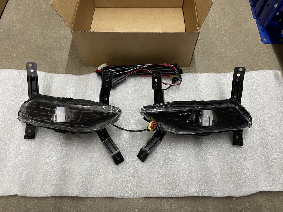 2019–2020 HYUNDAI SANTA FE LED FOG LAMP SET LH/RH - Image 5