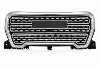 2019-2022 GMC SIERRA1500 PICKUP FRONT GRILLE DENALI STYLE CHROME-GM1200791S