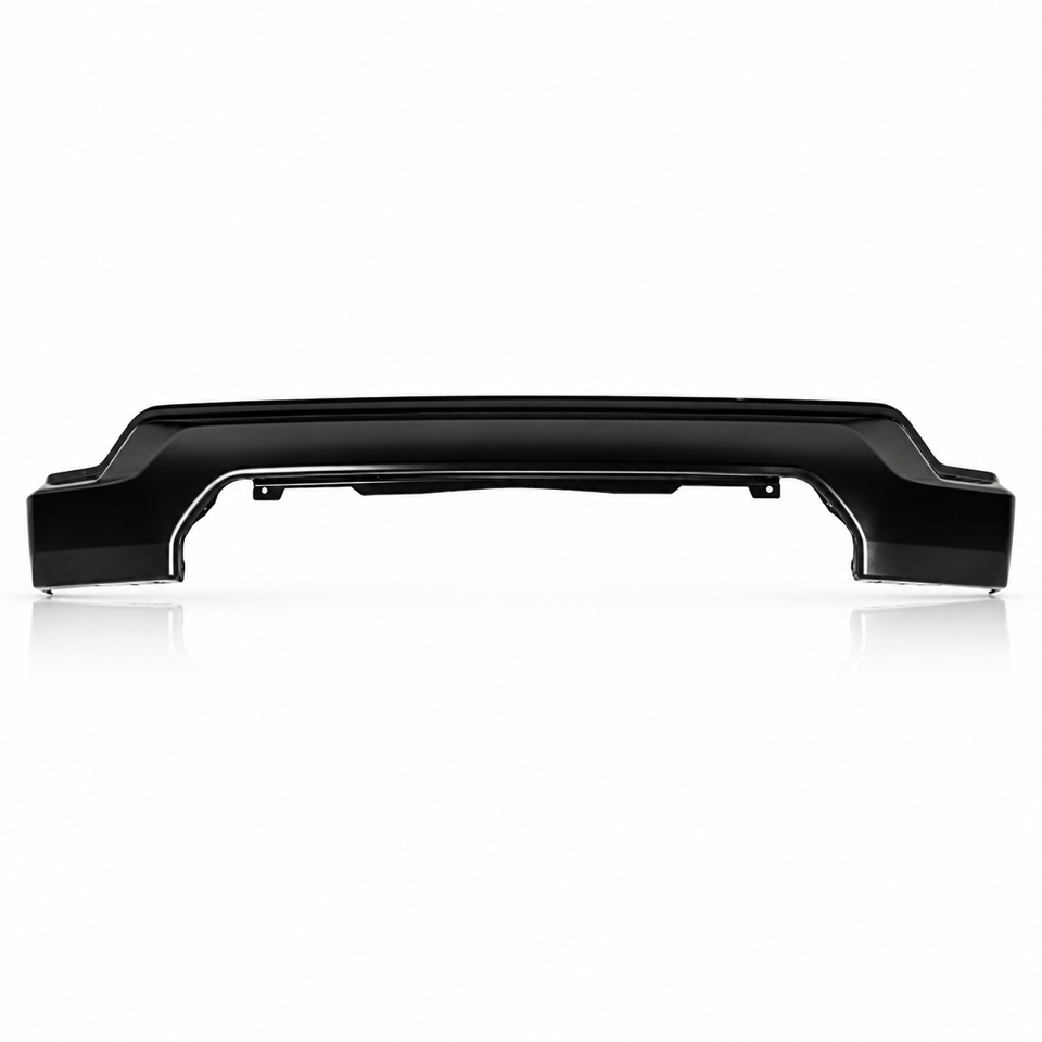 2019-2022 GMC SIERRA 1500 PICKUP FRONT BUMPER STEEL BLACK W/O SENSOR HOLES-GM1002876S