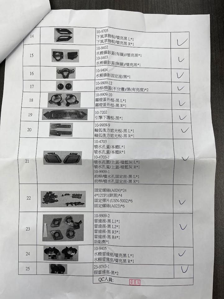 2017–2019 AUDI A4 RS4 STYLE FRONT BUMPER ASSEMBLY WITH GRILLE WITH PARK ASSIST SENSOR HOLES WITH HEADLAMP WASHER HOLES - Image 6