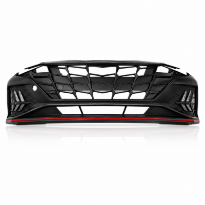 2021-2023 HYUNDAI ELANTRA KOREA-BUILT N-LINE STYLE FRONT BUMPER COMPLETE UPGRADE KIT
