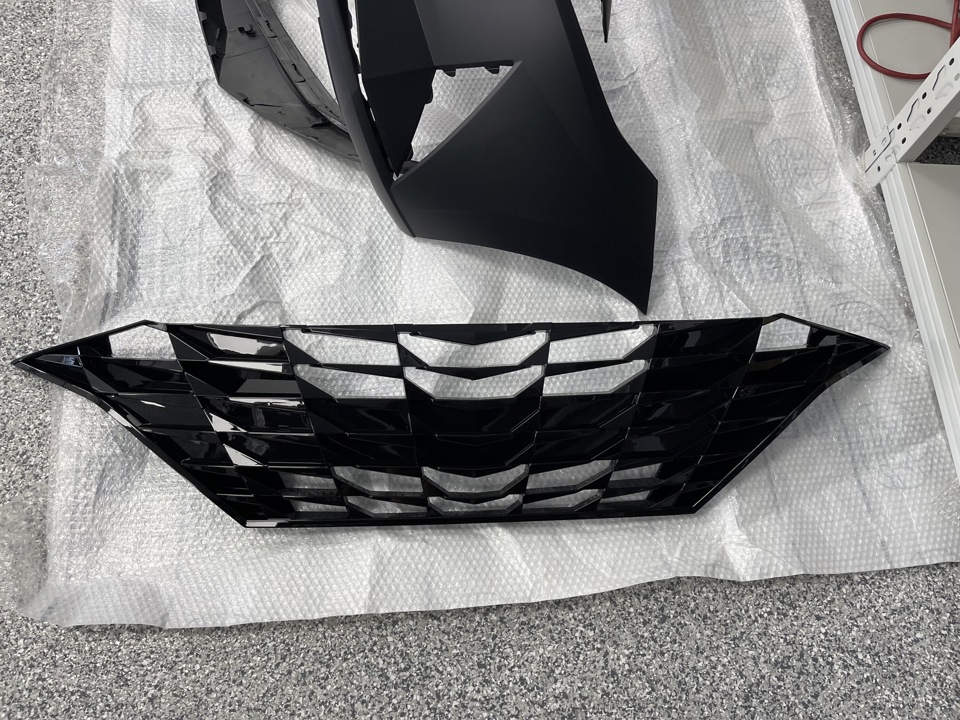 2021–2023 HYUNDAI ELANTRA FRONT GRILLE BLACK KOREA-BUILT–HY1200259S - Image 3