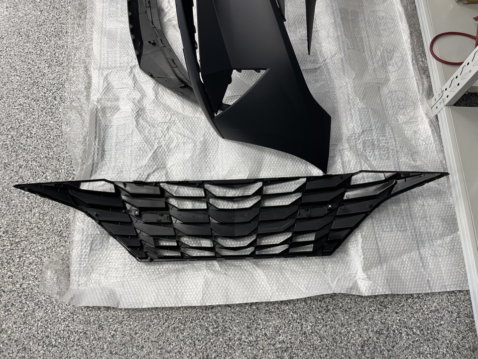 2021–2023 HYUNDAI ELANTRA FRONT GRILLE BLACK KOREA-BUILT–HY1200259S - Image 2