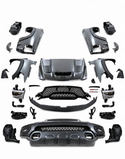 2019-2024 RAM TRX COMPLETE BODY CONVERSION KIT WITH BUMPER, FENDERS HOOD AND GRILL-TRX1