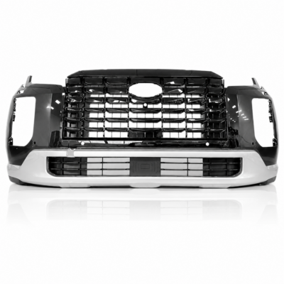 2023–2025 HYUNDAI PALISADE FRONT FRONT BUMPER ASSEMBLY COMPLETE BLACK TYPE -HY1200291SS