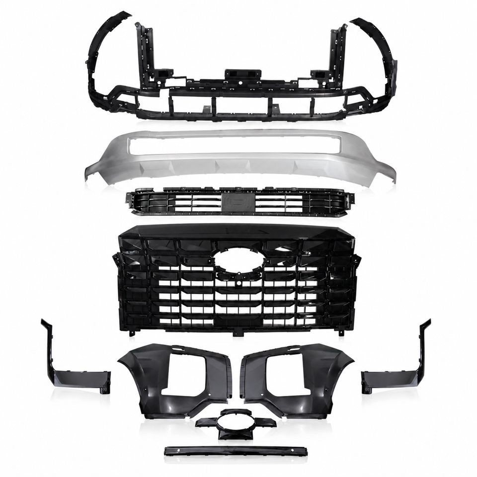 2023–2025 HYUNDAI PALISADE FRONT FRONT BUMPER ASSEMBLY COMPLETE BLACK TYPE -HY1200291SS - Image 2